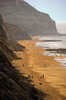 Charmouth Print: Jurassic Coast, Dorset, England