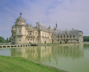 Chateau de Chantilly, Chantilly, Oise, France, Europe Chateau de Chantilly, Chantilly, Oise, France, Europe