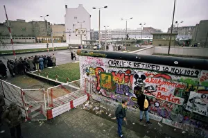 Checkpoint Charlie Print, West Berlin Border Control