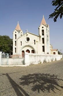 Church at Picos, Santiago, Cape Verde Islands, Africa