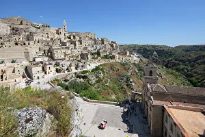 Places Of Worship Gallery: Church of Saint Peter and Paul and the Sassi di Matera old town and canyon