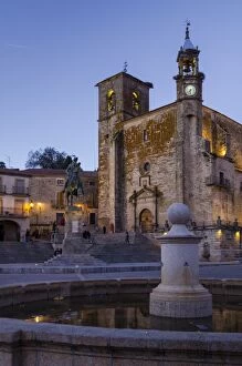 Images Dated 6th March 2016: Church of San Martin, Trujillo, Caceres, Extremadura, Spain, Europe