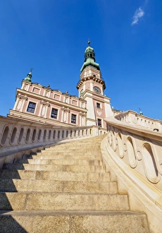 City Hall, Old Town, UNESCO World Heritage Site, Zamosc, Lublin Voivodeship, Poland City Hall, Old Town, UNESCO World Heritage Site, Zamosc, Lublin Voivodeship, Poland