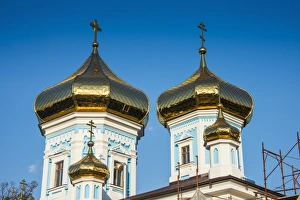 Ciuflea monastery in the center of Chisinau capital of Moldova, Eastern Europe Ciuflea monastery in the center of Chisinau capital of Moldova, Eastern Europe