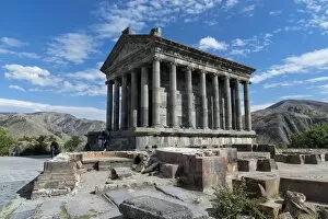Caucasus Collection: Classical Hellenistic sun temple of Garni, Kotayk Province, Armenia, Caucasus, Asia