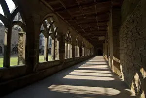 Prints of Cloisters, Durham Cathedral, UNESCO World Heritage Site, Durham, County Durham, England, United Kingdom, Europe Durham Prints: Durham Cathedral Cloisters Print