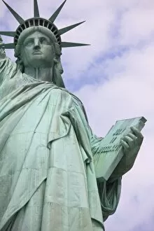 Images Dated 24th May 2009: Close-up, low angle view of the Statue of Liberty, Liberty Island, New York City