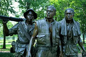 Vietnam War Prints: Vietnam Veterans Memorial Print