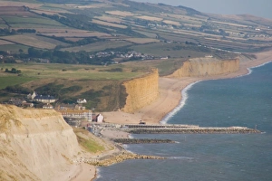 Bridport Gallery: Coast path to Thornecombe Beacon, Eype Mouth, Jurassic Coast, UNESCO World Heritage Site