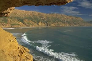 Agadir Collection: Coastline 100 kms north of Agadir, Morocco, North Africa, Africa