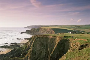 Coastline, Bude, Cornwall, England, United Kingdom, Europe Coastline, Bude, Cornwall, England, United Kingdom, Europe