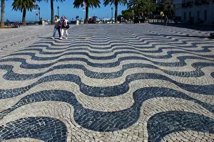 Images Dated 19th July 2011: Cobblestones, Cascais, Portugal, Europe