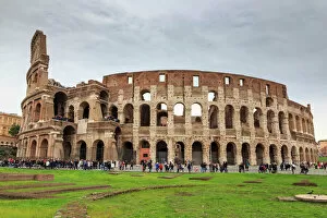 Colosseum, Roman Amphitheatre, Forum area, Historic Centre (Centro Storico), Rome