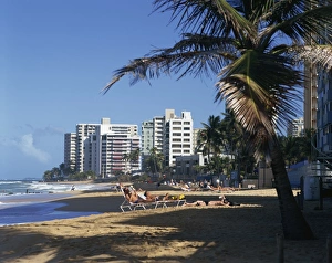 Condado Beach, San Juan, Puerto Rico, Central America Condado Beach, San Juan, Puerto Rico, Central America