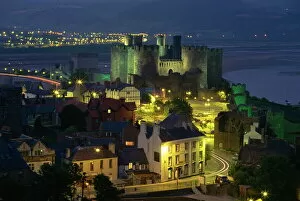 Conwy Castle, UNESCO World Heritage Site, Gwynedd, Wales, United Kingdom, Europe