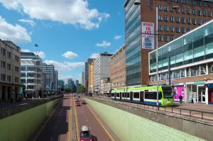 Trams Gallery: Croydon, Greater London, England, United Kingdom, Europe