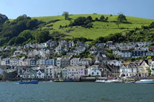 Devon Prints: Dartmouth Harbour Print, South Devon Coastline