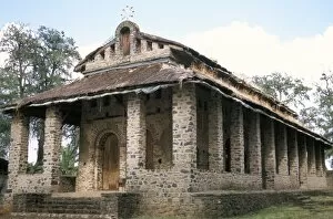 Debre Birhan Gallery: Debre Berham (Debre Birhan Selassie) church, Gondar, Ethiopia, Africa