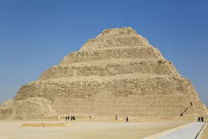 Ancient Egyptian Architecture Gallery: Djosers Step Pyramid, Step Pyramid Complex, UNESCO World Heritage Site, Saqqara
