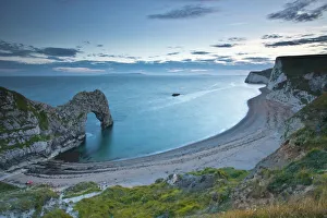 Durdle Door and Bats Head, Dorset, Jurassic Coast, UNESCO World Heritage Site, England, United Kingdom, Europe Durdle Door and Bats Head, Dorset, Jurassic Coast, UNESCO World Heritage Site, England, United Kingdom, Europe