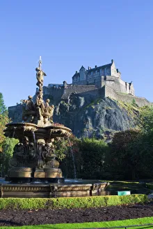 Edinburgh Prints: Edinburgh Castle Print, Scotland, UK