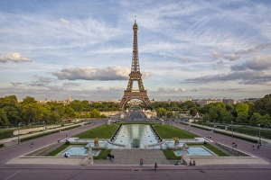The Eiffel Tower, Champ de Mars, Paris, France, Europe The Eiffel Tower, Champ de Mars, Paris, France, Europe