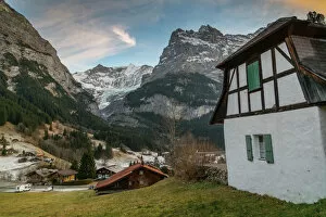 Mountain Range Gallery: The Eiger, Grindelwald, Jungfrau region, Bernese Oberland, Swiss Alps, Switzerland