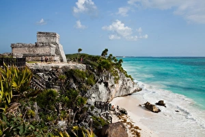 El Castillo at Tulum, Yucatan, Mexico, North America El Castillo at Tulum, Yucatan, Mexico, North America