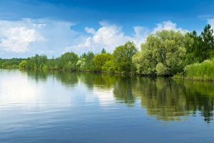 Emajogi River, Tartu, Estonia, Baltic States, Europe Emajogi River, Tartu, Estonia, Baltic States, Europe