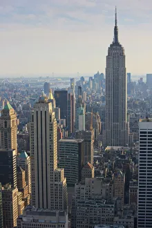 Empire State Building and Manhattan cityscape, New York City, New York Empire State Building and Manhattan cityscape, New York City, New York