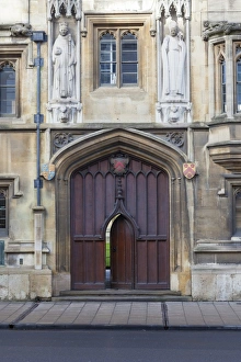 WorldInPrint Print: Entrance to All Souls College, Oxford