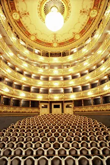 Theatres Gallery: Estates Theatre, Prague, Czech Republic, Europe