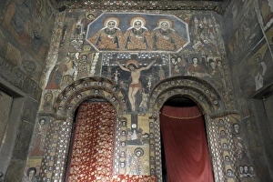 Debre Birhan Gallery: Some of Ethiopias finest ecclesiastical artwork adorns the walls of Debre Berhan Selassie Church