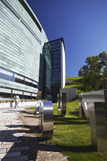 Exterior of KUMU Museum, Tallinn, Estonia, Baltic States, Europe Exterior of KUMU Museum, Tallinn, Estonia, Baltic States, Europe