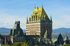 Images Dated 10th July 2007: Fairmont Le Chateau Frontenac Hotel, Quebec City, Quebec, Canada, North America