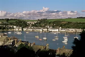 Cornwall Collection: Falmouth harbour, Cornwall, England, United Kingdom, Europe