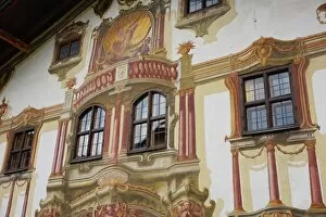 Images Dated 14th June 2014: The famous painted houses of Oberammergau, Bavaria, Germany, Europe