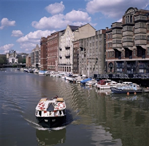 Avon River England Prints: Floating Harbour from Welsh Back, Bristol, Avon, England, United Kingdom, Europe