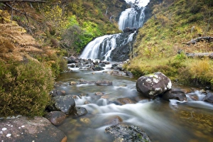 Flowerdale Falls, a waterfall near the village of Gairloch, Torridon, Scotland Flowerdale Falls, a waterfall near the village of Gairloch, Torridon, Scotland