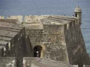 Images Dated 3rd April 2011: Fortifications, San Juan, Puerto Rico, West Indies, Caribbean, Central America