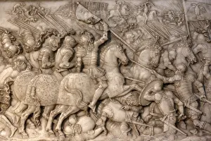 Foundations low relief on the tomb of Francis 1 King of France Foundations low relief on the tomb of Francis 1 King of France