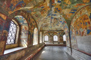Frescoes, Church of St. John the Baptist, UNESCO World Heritage Site, Yaroslavl, Yaroslavl Frescoes, Church of St. John the Baptist, UNESCO World Heritage Site, Yaroslavl, Yaroslavl