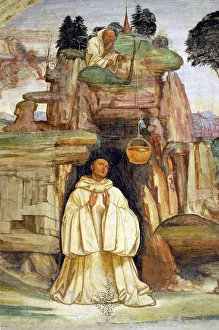 Related Images Gallery: Frescoes in cloister by High Renaissance painter Il Sodoma