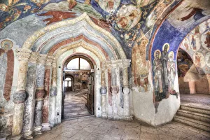 Frescoes, Transfiguration Cathedral, Monastery of St Frescoes, Transfiguration Cathedral, Monastery of St