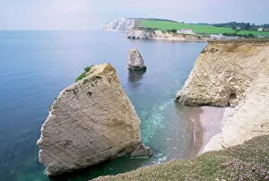 Erosion Gallery: Freshwater Bay, Isle of Wight, England, United Kingdom, Europe