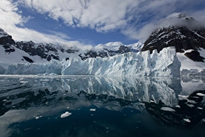 Glacier, Paradise Bay, Antarctic Peninsula, Antarctica, Polar Regions Glacier, Paradise Bay, Antarctic Peninsula, Antarctica, Polar Regions