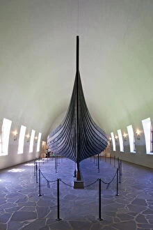 Images Dated 23rd June 2010: Gokstad ship, 9th century burial vessel, Viking Ship Museum, Vikingskipshuset