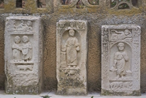 Gravestones currently at the museum taken from the Roman site of Timgad Gravestones currently at the museum taken from the Roman site of Timgad