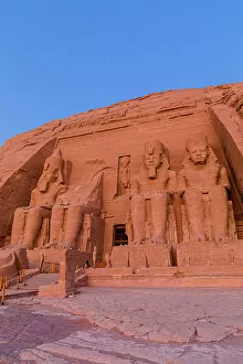 Nubian Monuments from Abu Simbel to Philae Collection: The Great Temple of Ramesses ll, Abu Simbel, UNESCO World Heritage Site, Egypt, North Africa, Africa