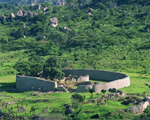 Great Zimbabwe National Monument, UNESCO World Heritage Site, Zimbabwe, Africa Great Zimbabwe National Monument, UNESCO World Heritage Site, Zimbabwe, Africa